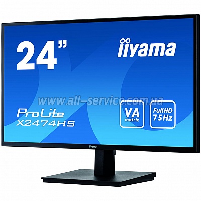  23.6" Iiyama Prolite X2474HS-B2