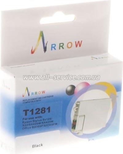  Arrow  Epson Stylus SX125/ SX420W/ SX425W  13T12814010 Black (T1281)