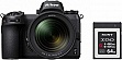 Цифровой фотоаппарат Nikon Z6 + объектив 24-70mm f4 + FTZ Adapter Kit + карта памяти 64GB XQD (VOA020K009)