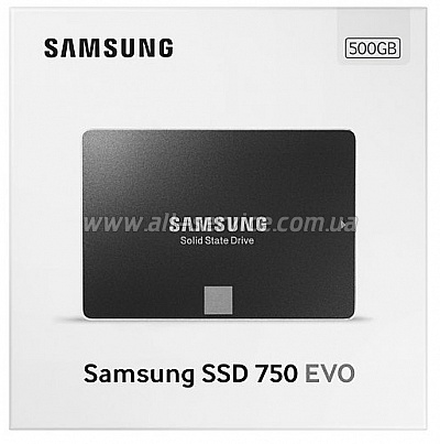 SSD  2.5" Samsung 750 EVO 500GB SATA (MZ-750500BW)