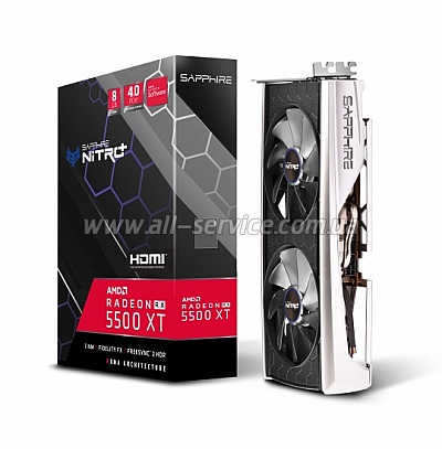  Sapphire NITRO+ RX 5500 XT 8G GDDR6 SE (11295-05-20G)