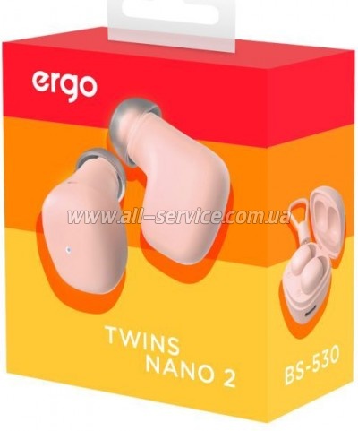  Ergo BS-530 Twins Nano 2 Pink (BS-530P)