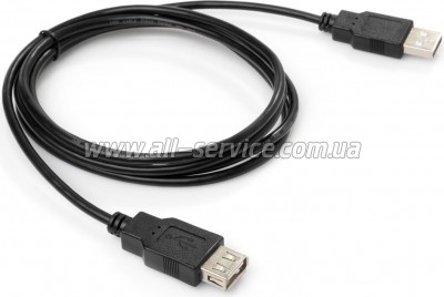 ���� ������ USB 2.0 AM/AF 1.8m Vinga (VCPUSBAMAF1.8BK)