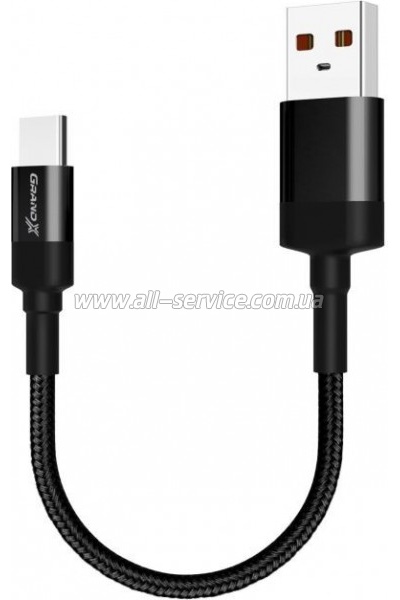   USB 2.0 AM to Type-C 0.2m Grand-X (FM-20C)