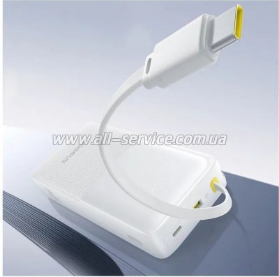 ������� ������������� Baseus Bipow 2 20000mAh PD 20W white (P10077101213-01)