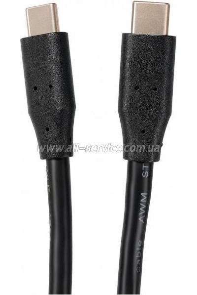 ���� ������ USB-C to USB-C 2.0m 60W black Kingda (KD-UCUC3002-2m)