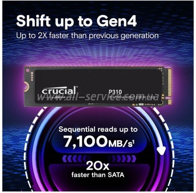  SSD M.2 2280 500GB P310 Micron (CT500P310SSD8)