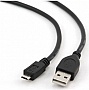 ���� ������ USB 2.0 AM to Micro 5P 0.1m Cablexpert (CCP-mUSB2-AMBM-0.1M)