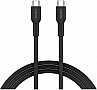 ���� ������ USB-C to USB-C 1.0m OnWire 60CL C-C 60W COLOR Braided 1m Black Canyon (CND-CCAP60AB10B)