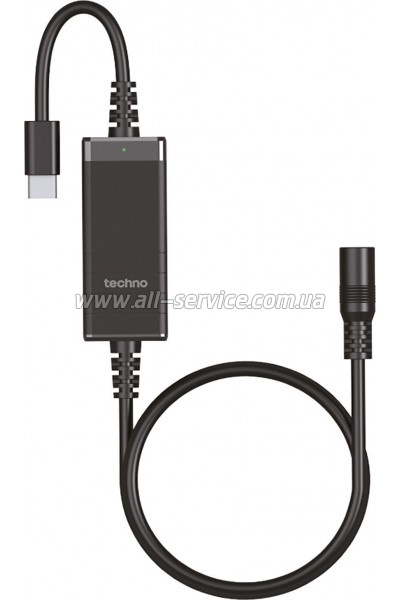 ������ ������� USB-C to DC 100W universal black techno (UC-100W)