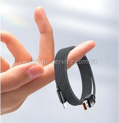 ���� ������ USB 2.0 AM to USB-C 1.0m 7A black Essager (EXCT-TD01-P)