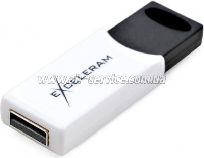  eXceleram 64GB H2 Series White/Black USB 2.0 (EXU2H2W64)
