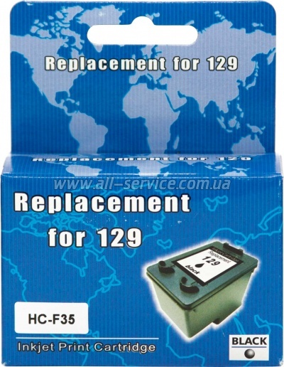 �������� MicroJet �129 HP DJ 5943/ PS 2573/ 8053/ 8753 ������ C9364HE Black (HC-F35)