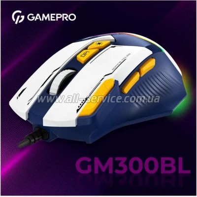 ����� GamePro GM300BL USB Blue/White (GM300BL)