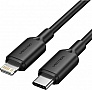 ���� ������ USB-C to Lightning 1.0m 3A black Vention (LAKBF)