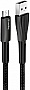   ColorWay USB 2.0 AM to Micro 5P 1.0m zinc alloy + led black (CW-CBUM035-BK)