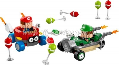 ����������� LEGO Super Mario Mario Kart � Baby Mario vs. Baby Luigi (72034)