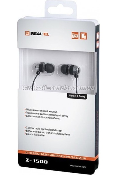  REAL-EL Z-1500 Mobile Black (EL124100034)