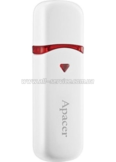  Apacer 32GB AH333 white USB 2.0 (AP32GAH333W-1)
