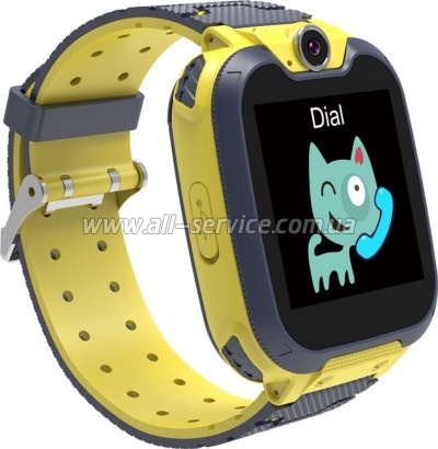 - Canyon CNE-KW31YB Kids smartwatch Tony, Yellow-Grey (CNE-KW31YB)