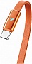 Дата кабель USB-C to USB-C 1.0m 5A 100W ultra-thin orange ColorWay (CW-CBPDCC100-OR) Дата кабель USB-C to USB-C 1.0m 5A 100W ultra-thin orange ColorWay (CW-CBPDCC100-OR)