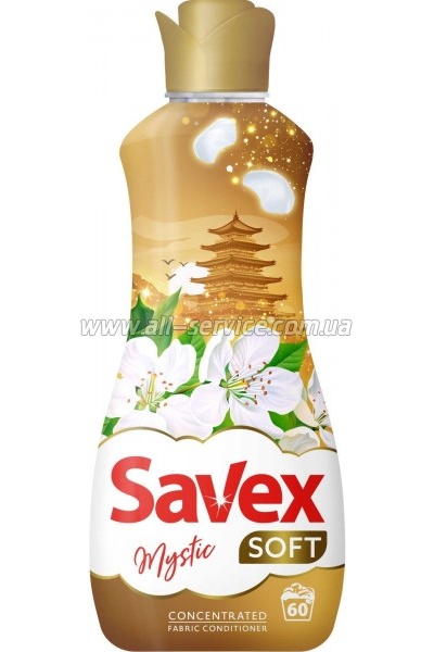 Кондиционер для белья Savex Soft Mystic 1.5 л (3800024048982) Кондиционер для белья Savex Soft Mystic 1.5 л (3800024048982)