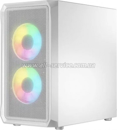  Logic concept PORTOS MESH+GLASS ARGB fans 3x120mm WHITE (AM-PORTOS-20-0000000-0002)
