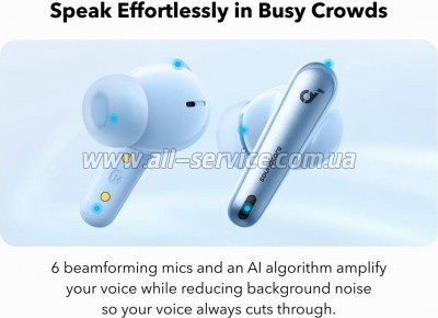 �������� Anker Sound�ore Liberty 4 NC Light Blue (A3947G61)