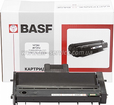  BASF Ricoh Aficio SP201/ SP203/ SP204  407254 Black (BASF-KT-SP201-407254)