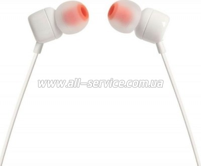  JBL T110 White (T110WHT)
