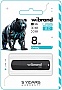 Wibrand 8GB Grizzly Black USB 2.0 (WI2.0/GR8P3B)