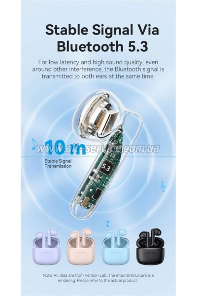 �������� Vention Elf Earbuds E03 White (NBHW0)
