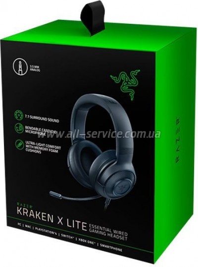  Razer Kraken X Lite (RZ04-02950100-R381/R3M1)