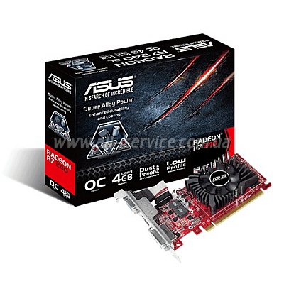  ASUS 4Gb DDR3 128Bit R7240-OC-4GD3-L PCI-E