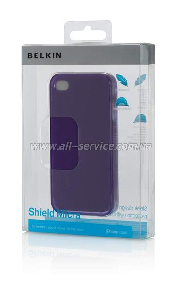  iPhone4 Belkin SHIELD MICRA ()  (F8Z623CW143)