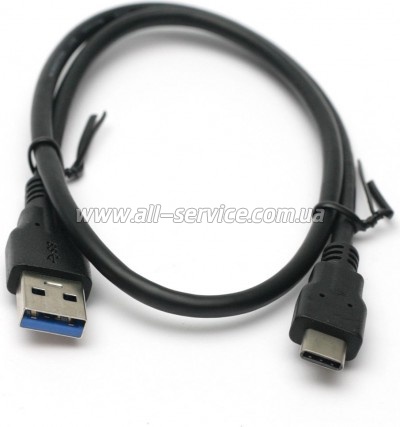 ���� ������ USB 3.0 AM to USB-C 0.5m PowerPlant (KD00AS1253)