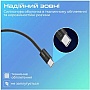 ���� ������ USB-C to USB-C 2.0m 60W PD EcoLine-CC200 black Promate (ecoline-cc200.black)