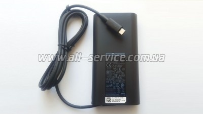 ���� ������� � �������� Dell 90W 20V, TYPE-C, oval-������ (A40338)