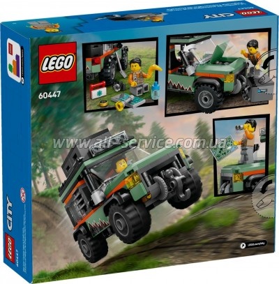����������� LEGO City ����������� ������ �������� 4x4 (60447)