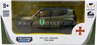 ���������� TechnoDrive ������� ����� Jeep Renegabe Trailhawk ����� (250351W)