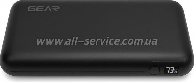 ������� ������������� GEAR 20000mAh, PD/ 70W, black (DL203C)