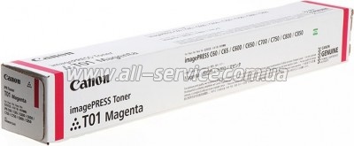 �����-�������� Canon T01 Canon imagePRESS C800/ C700 Magenta (8068B001)