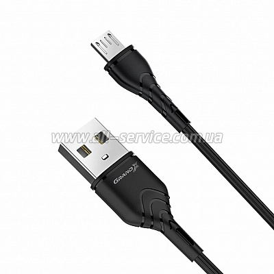   USB 2.0 AM to Micro 5P 1.0m Grand-X (PM-03B)