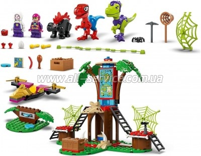 ����������� LEGO Spidey ����� ����� � ������� ����� � ����-���� �� ������ (11200)