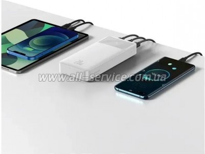 ������� ������������� Baseus Bipow 20000mAh PD 20W White (PPBD20K)