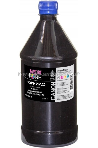  NewTone Canon imagePROGRAF TM-200/ TM-305 1000 Black  (NT.PFI120Bk-4)