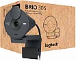 - Logitech Brio 305 FHD for Business Graphite (960-001469)