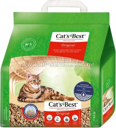 ����������� ��� ������� Cats Best Original ��������� ����������� 2.1 �� (5 �) (4002973302347)