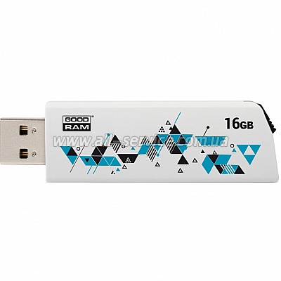 ������ 16GB GOODRAM USB 2.0 UCL2 Cl!ck White (UCL2-0160W0R11)