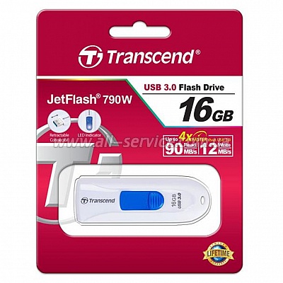  32GB Transcend JetFlash 790 White (TS32GJF790W)